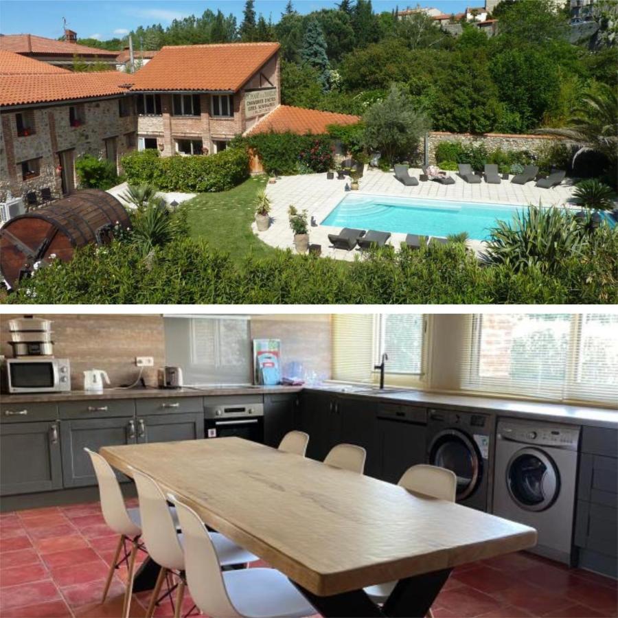 Domaine De La Tannerie Les Coulisses Apartment พุราเดส์ ภายนอก รูปภาพ